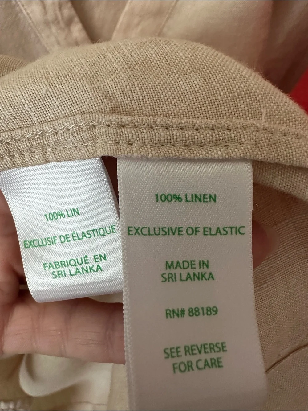 Lilly Pulitzer Soft Linen V-Neck Blouse